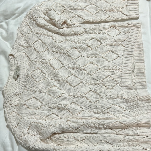 Loft Off White Sweater - Picture 2 of 3